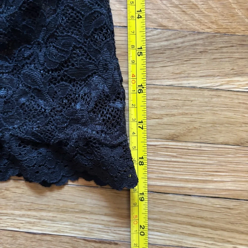 Victoria's Secret Sexy Little Things Y2K Black Underwire Cami Lace Lingerie 34C - Picture 8 of 8
